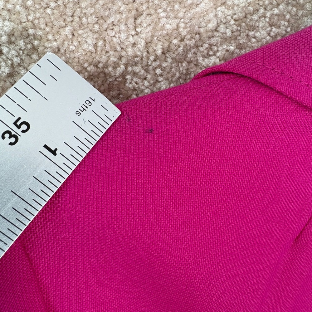 J.CREW Rhodes Blazer Women's 0 Pink Wool‎ Gold Button Professional Barbiecore - Picture 11 of 11
